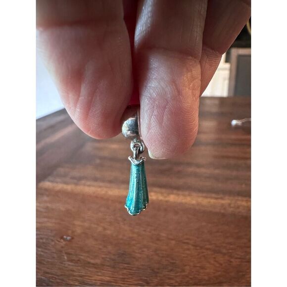 Pandora Elsa dress dangle charm - Picture 3 of 7